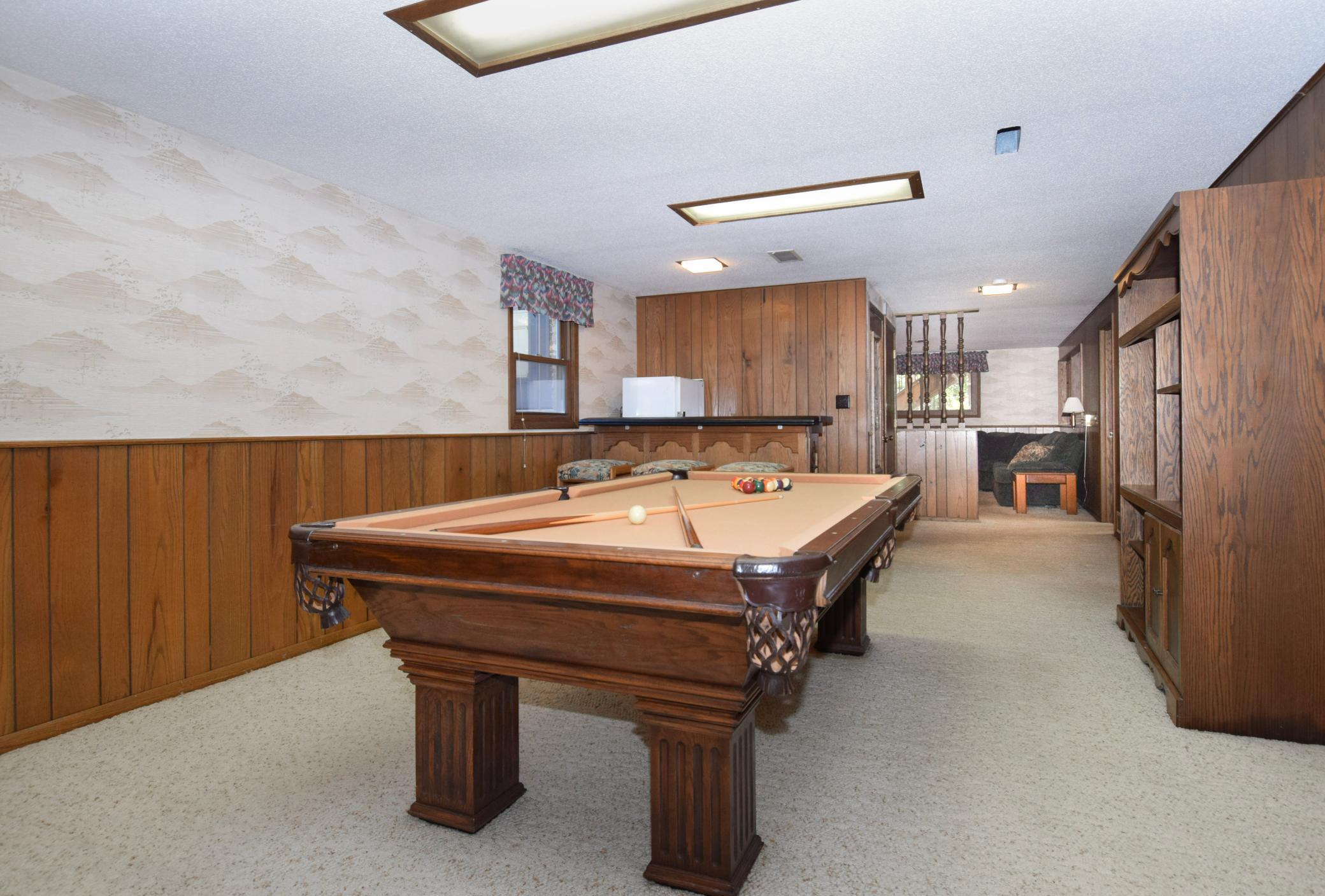 Billiard Room with Bar