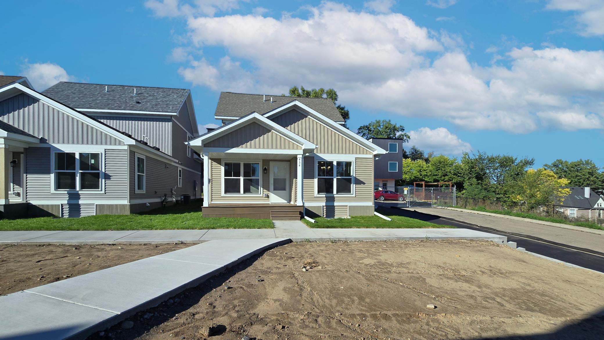 front of home