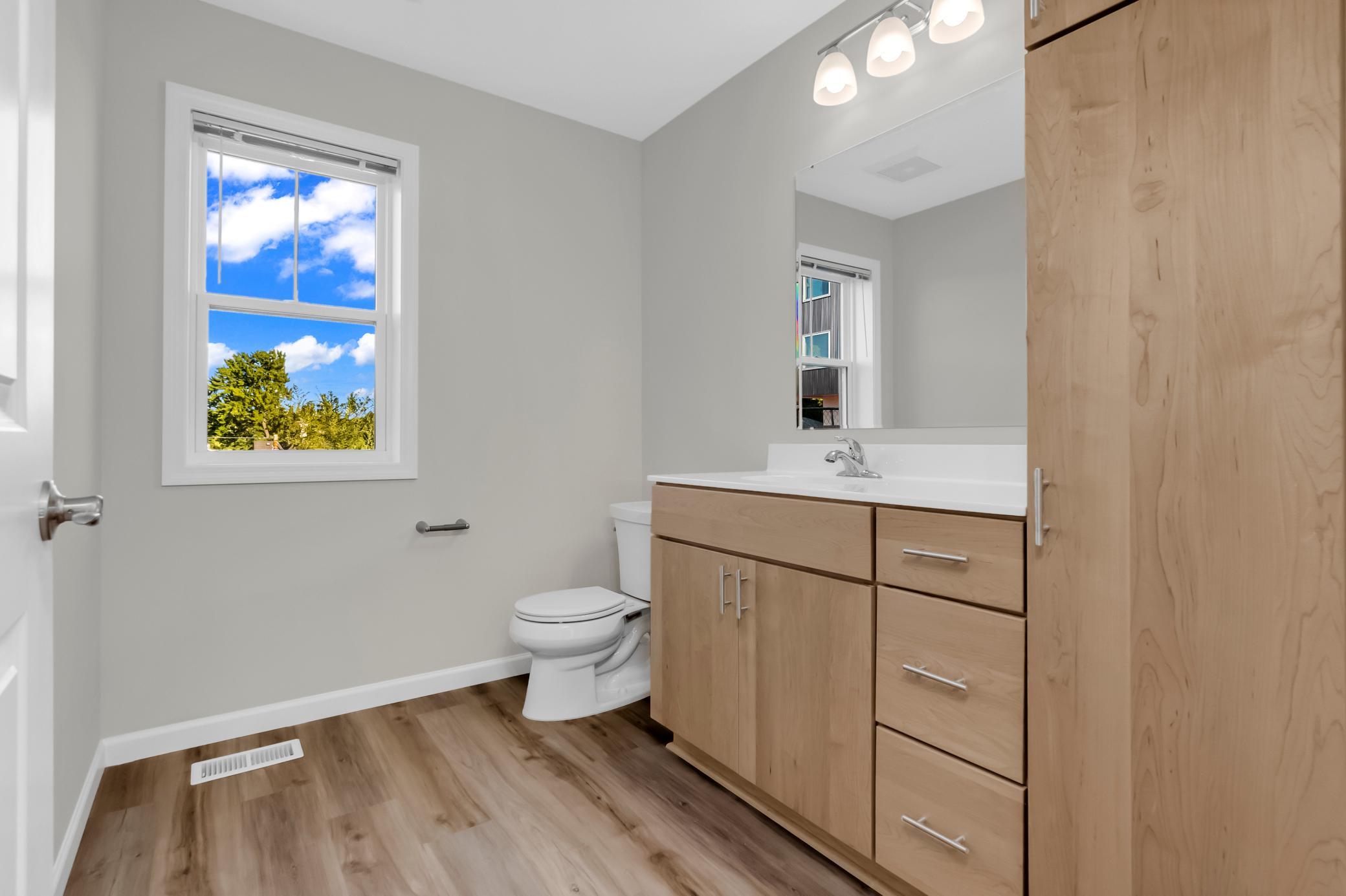 main floor half bath