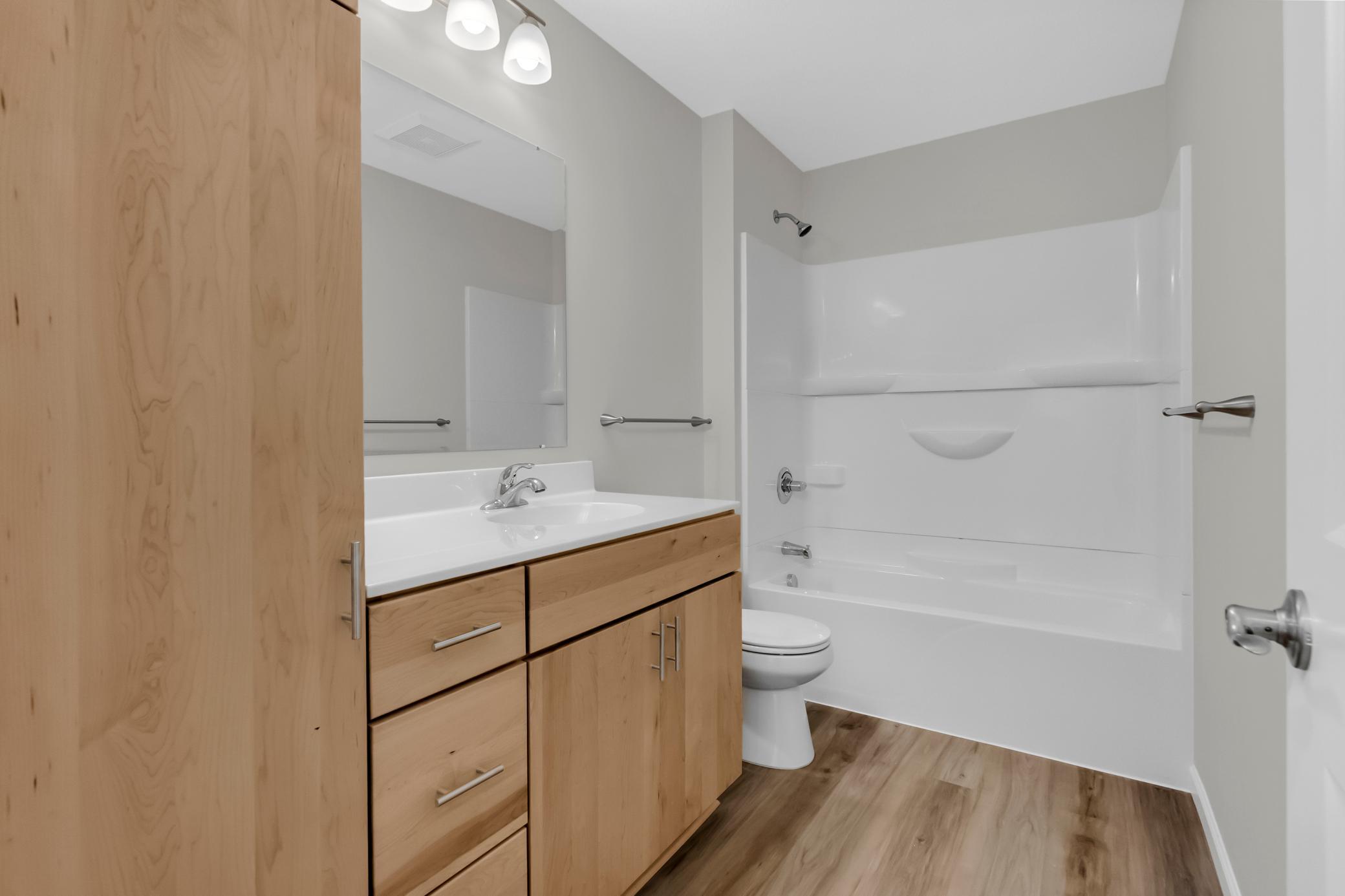 lower level full bath