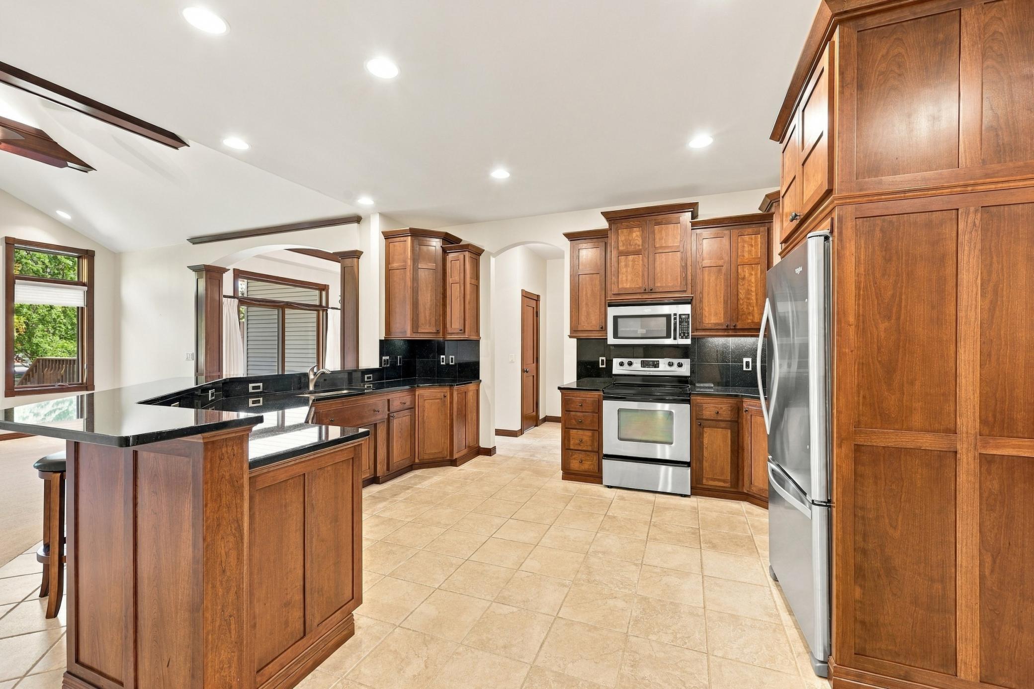 Kitchen with gorgeous updated appliances