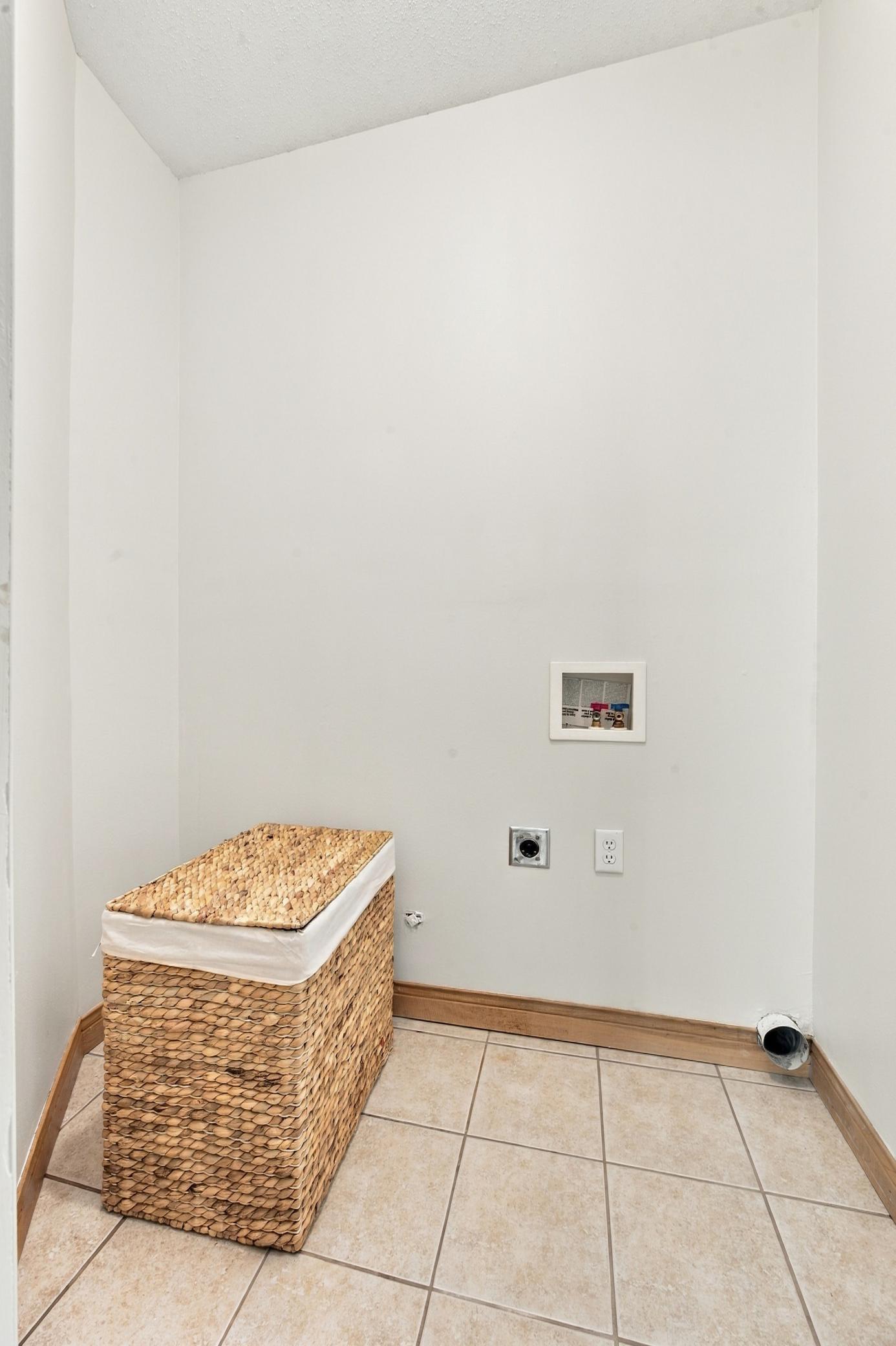 Main floor laundry room!