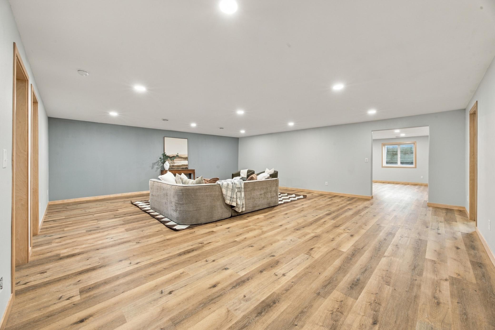 Massive updated family room!