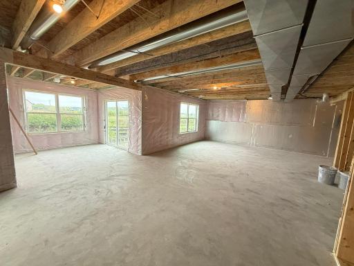 Unfinished walkout lower-level for future expansion. (Photo of similar home - Colors and selections will vary)