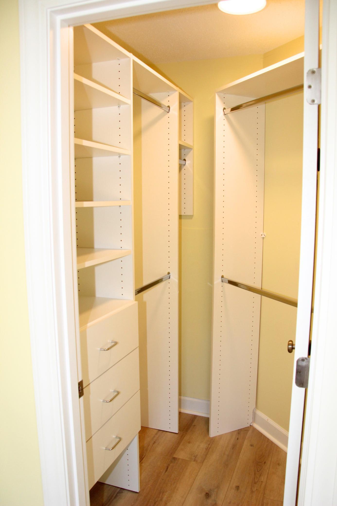 Walk In Primary Closet