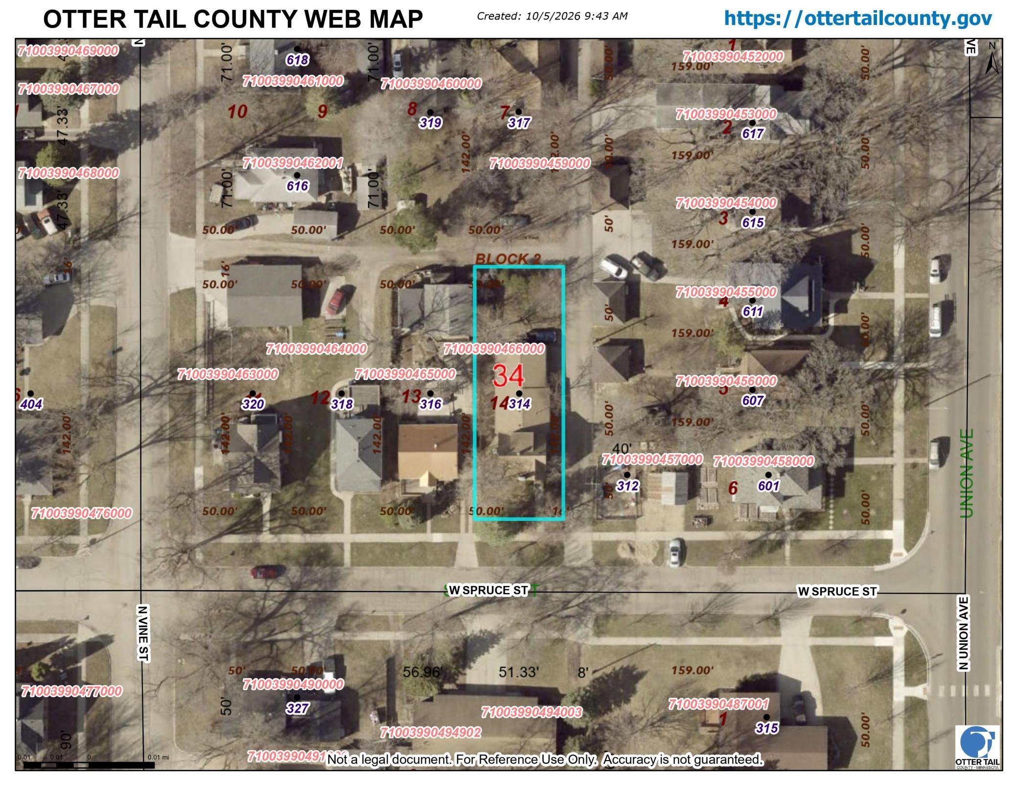 Aerial - 314 W Spruce St