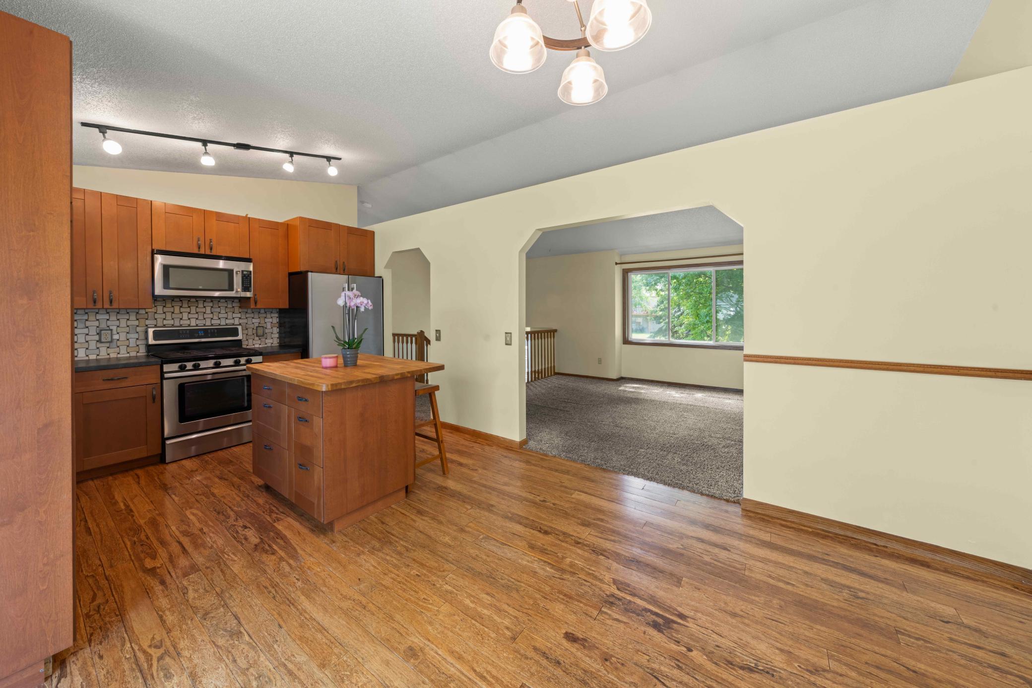 Kitchen with stainless steel appliances.jpg