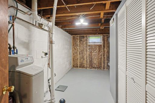 LL Storage & Utility Room with Rough in for LL Bathroom to be added