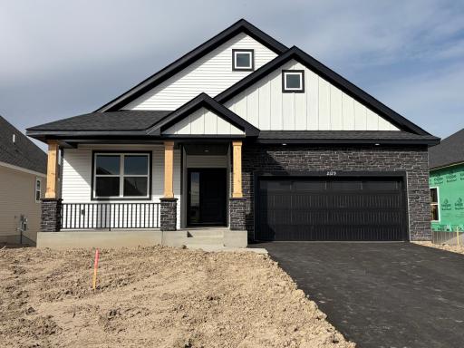 Welcome to 2129 Traverse Dr! (Photo is of the actual home in progress.)