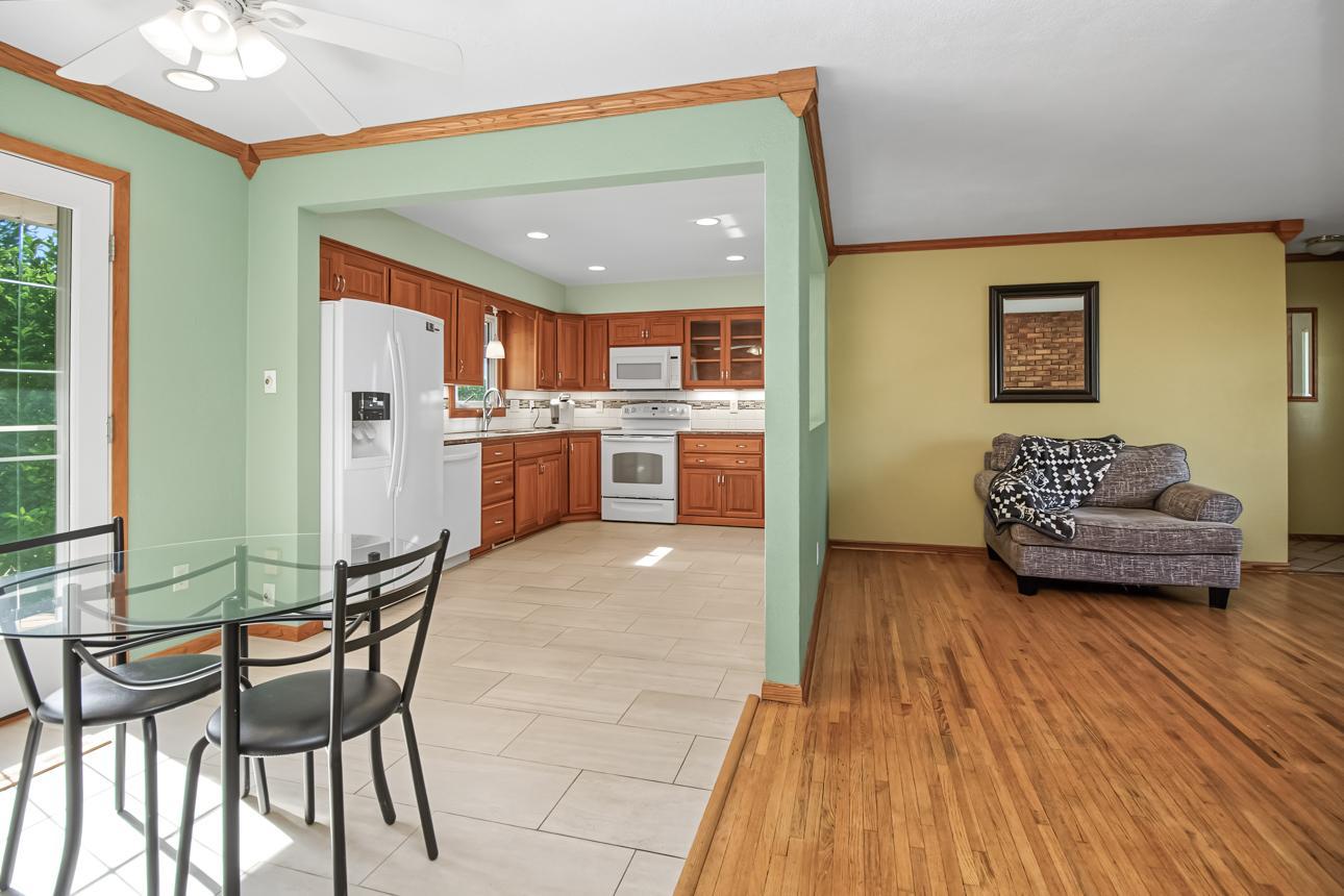 Updated kitchen.