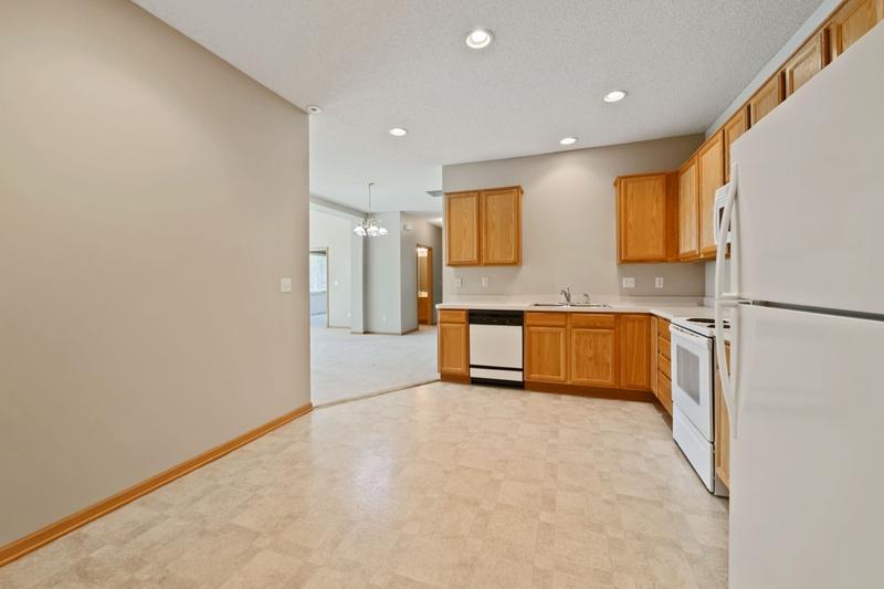 There is enough room in this kitchen to add your own island if you desire.