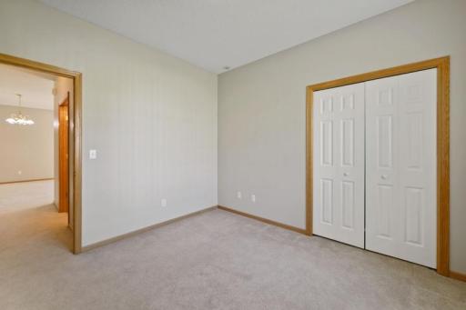 Even the smaller bedroom is a really good sized room.