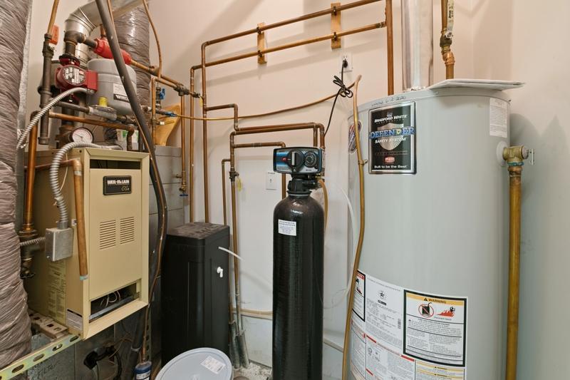 Newer mechanicals including a water heater and water softener which were recently replaced.