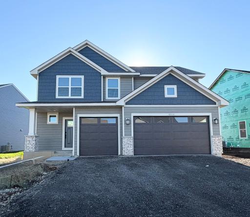 Welcome to 8932 Periwinkle Blvd! (Photo is of the actual home in progress.)