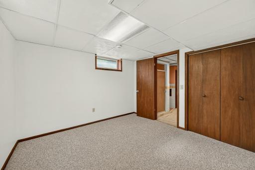 The bonus room offers great potential for a third bedroom with the addition of an egress window.