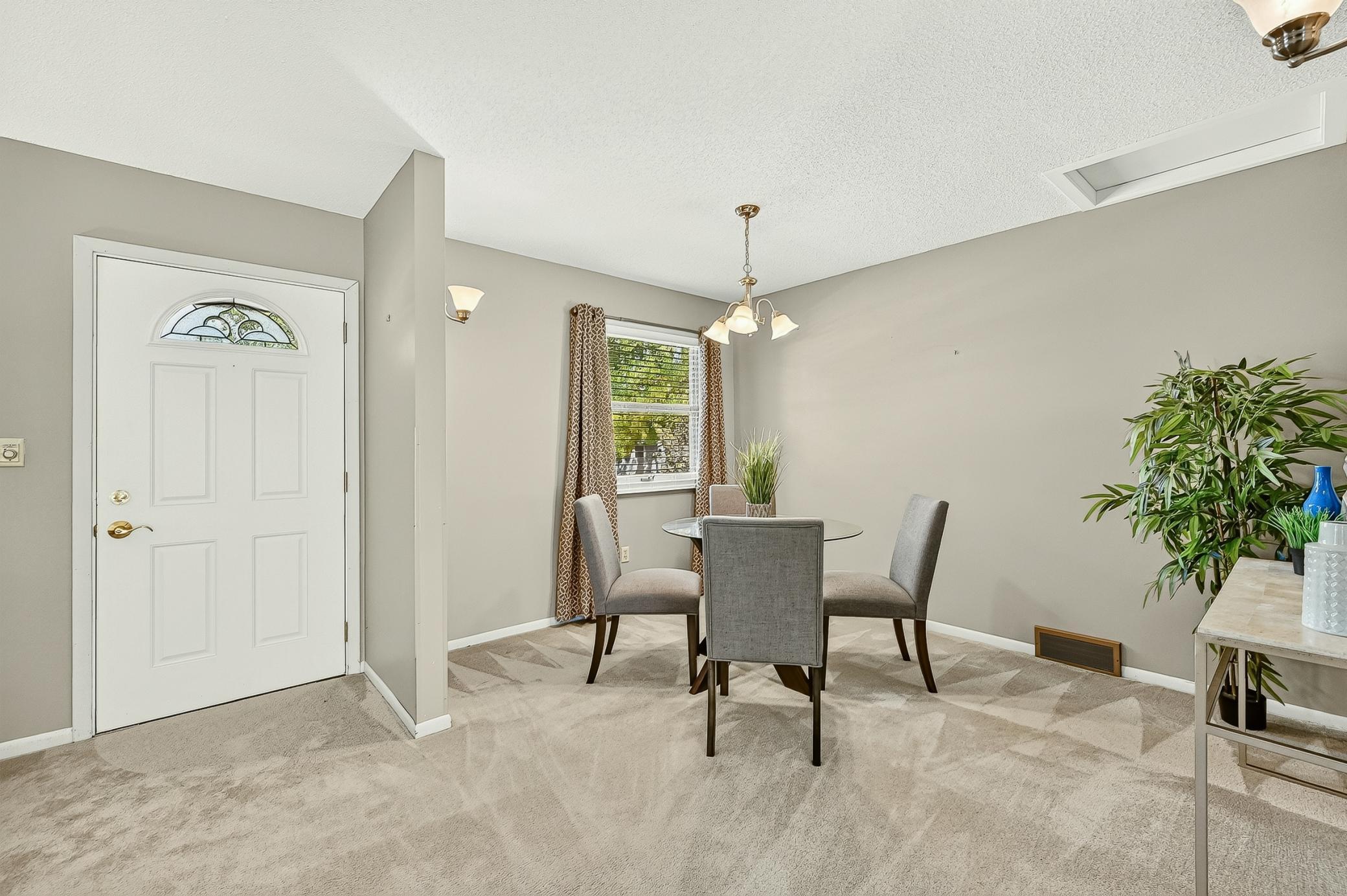 Very spacious dining room or main floor office/flex space.