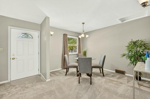 Very spacious dining room or main floor office/flex space.