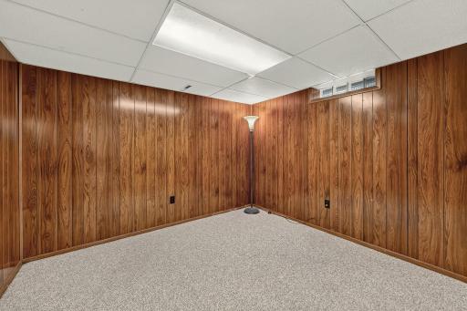 Lower level den, office or nice flex space.