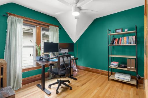 Bedroom 3 on the upper level could also be used as a home office.