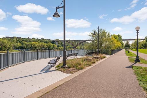 Enjoy incredible green space right along Shepard Road.
