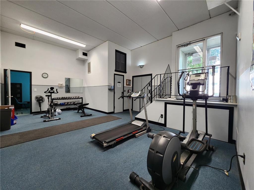 Excersise Room in Pool House