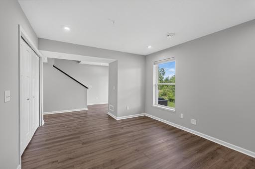 Additional space that gives everyone room to spread out. Step outside and enjoy your own slice of nature.