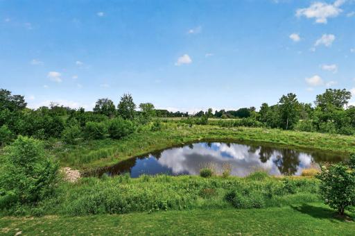 One of the most desirable views in the entire community.