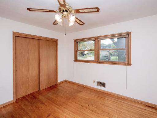 Bedroom #1 with nice Closet Sliding Doors