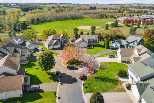 Enjoy the friendly feel of an established neighborhood while coming home to a quiet cul-de-sac setting.