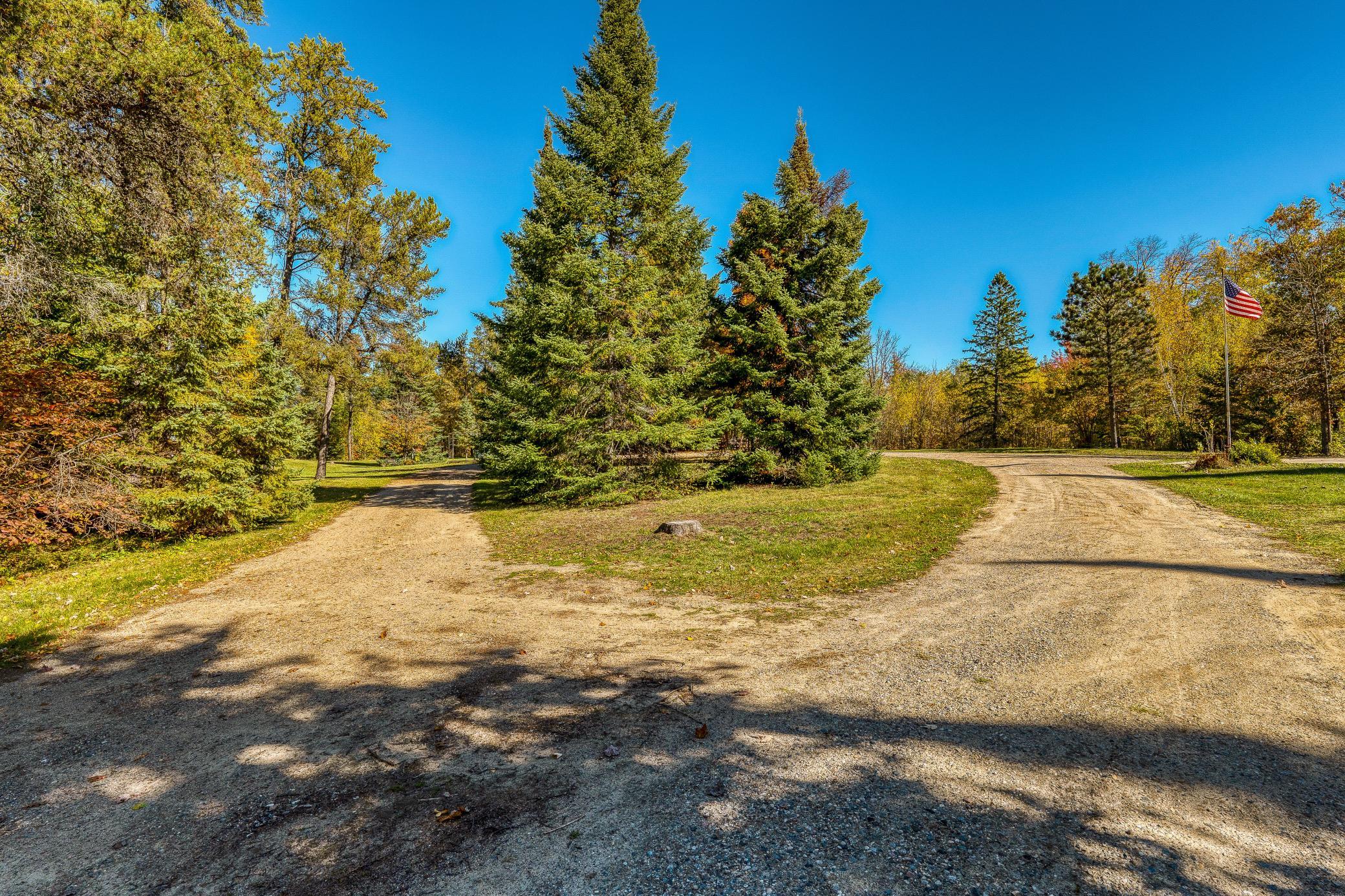You will enjoy the ease of this circle driveway