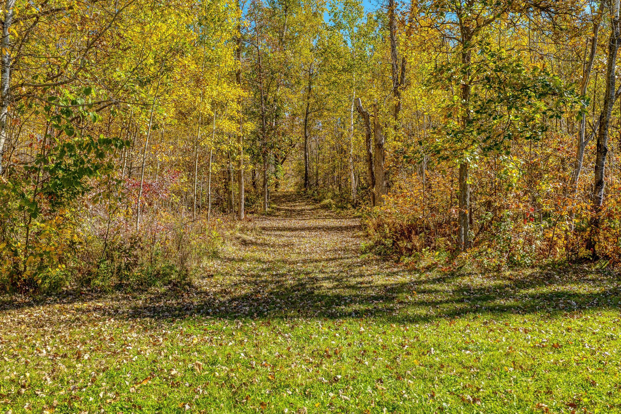 Trails located throughout the property