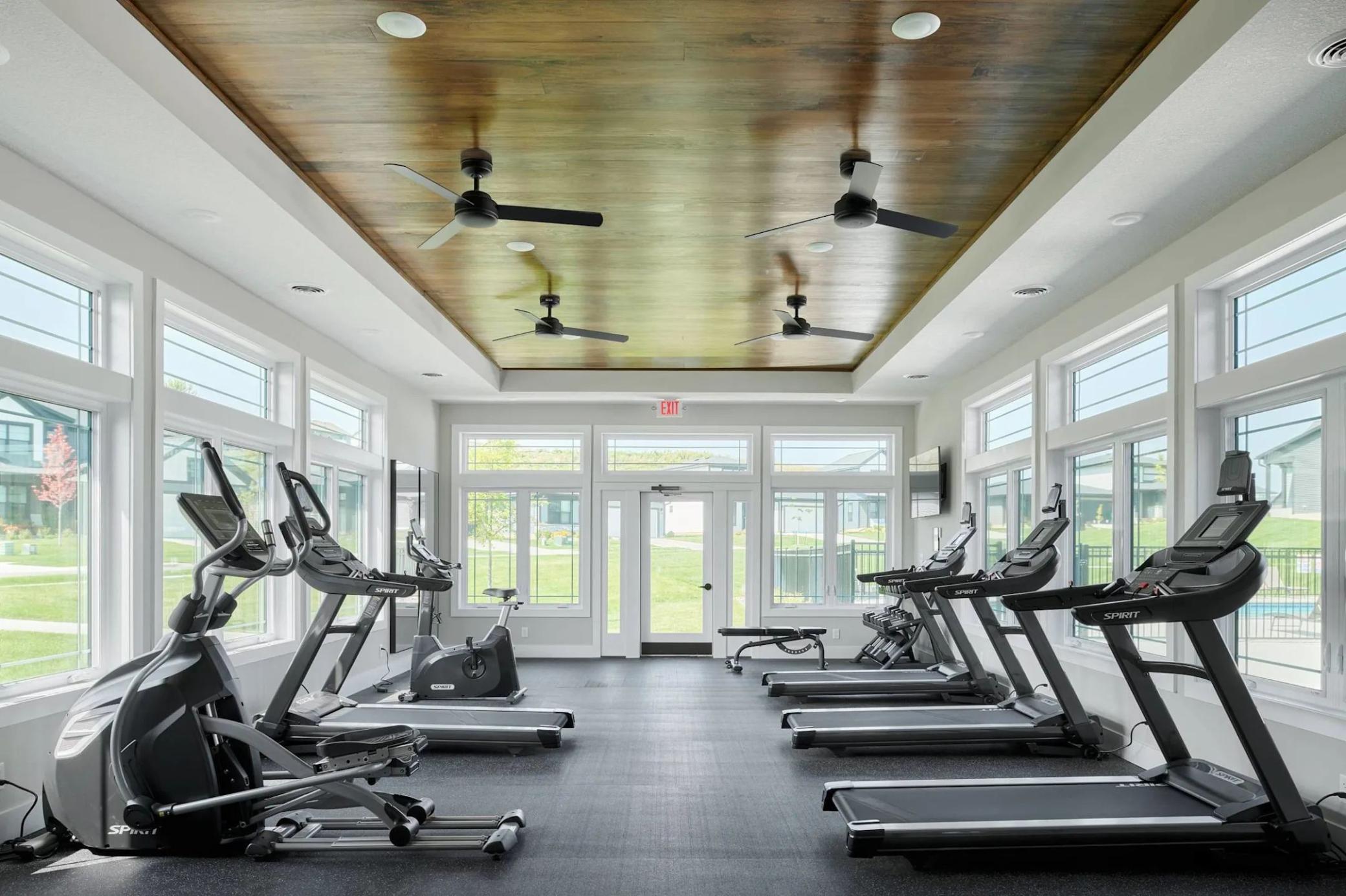 West Circle Exercise Room in Clubhouse