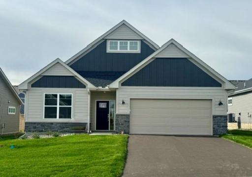 Photo for 20075 79th Avenue, Corcoran, MN 55340 - listing #7157342 Welcome to the popular Willow II Villa. This low maintenance home features great curb appeal with generous use of stone and board & batten detailing. Enjoy the ease of one level living! Similar home shown. Color and options can vary.