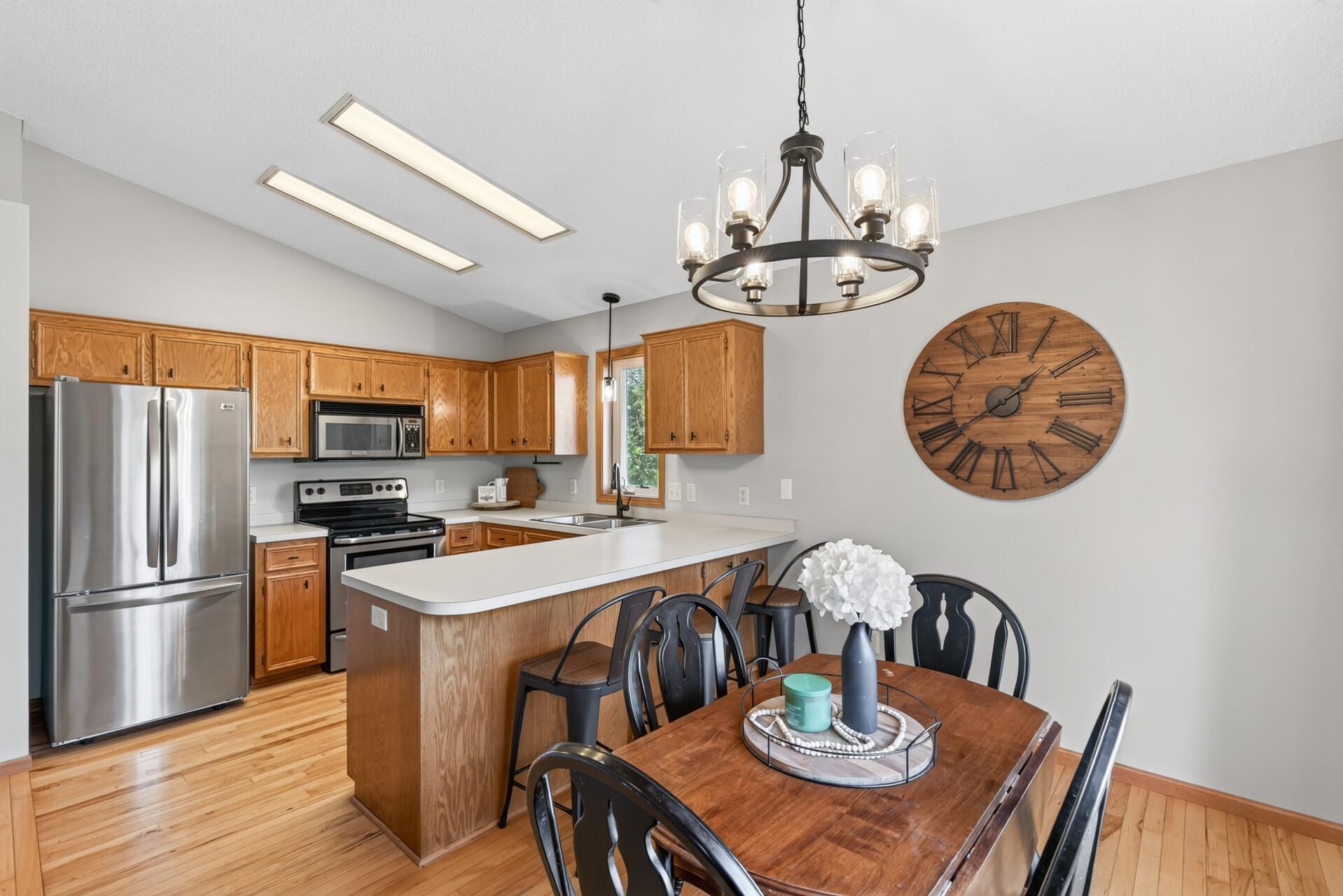 Updated light fixtures