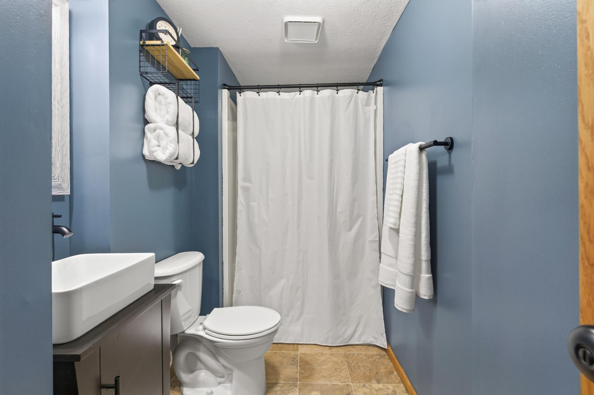 Down stairs bathroom