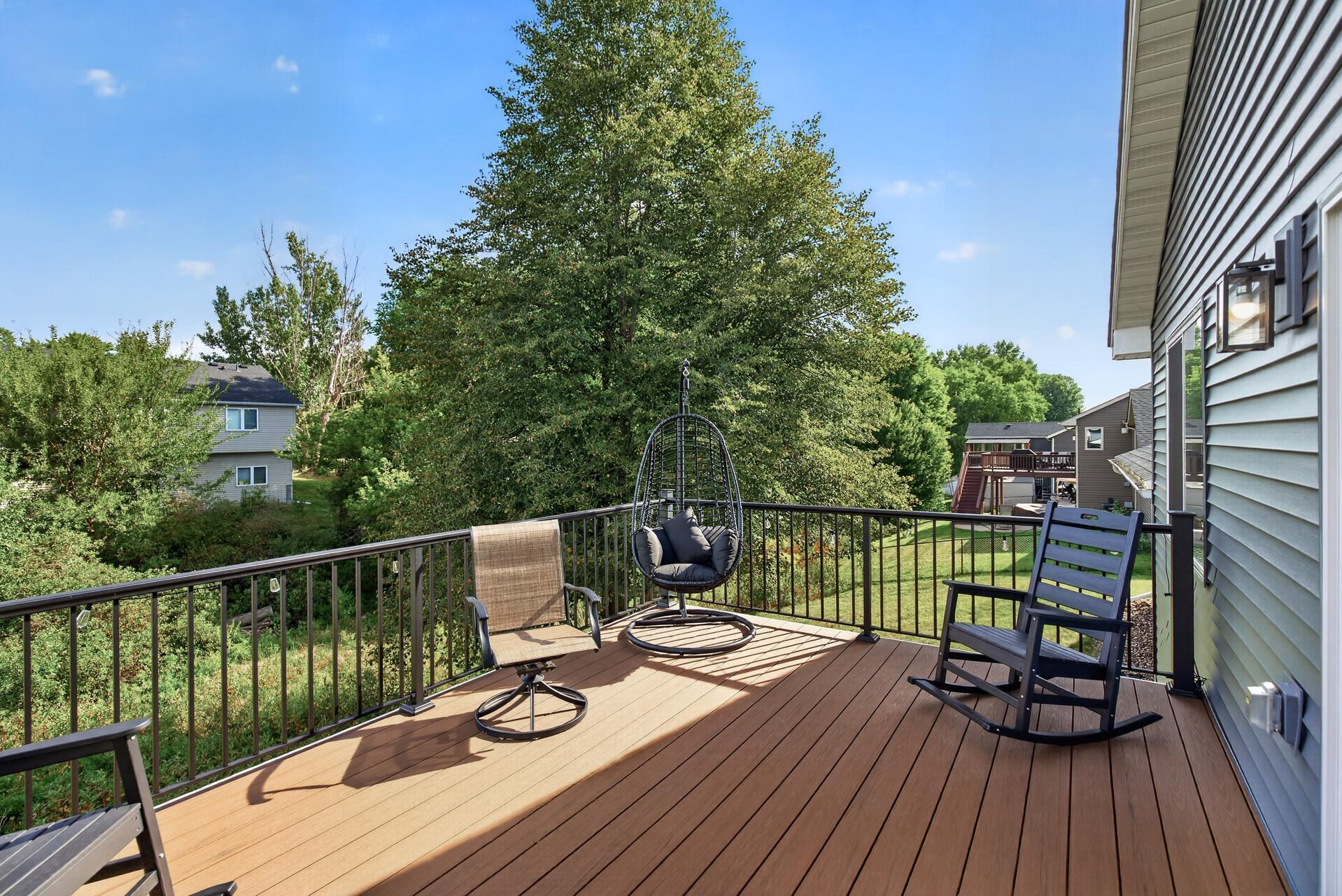 New deck replaced 2025