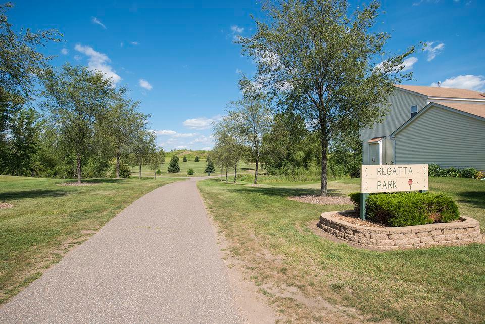 .1 mile from the walking trails at Regatta Park