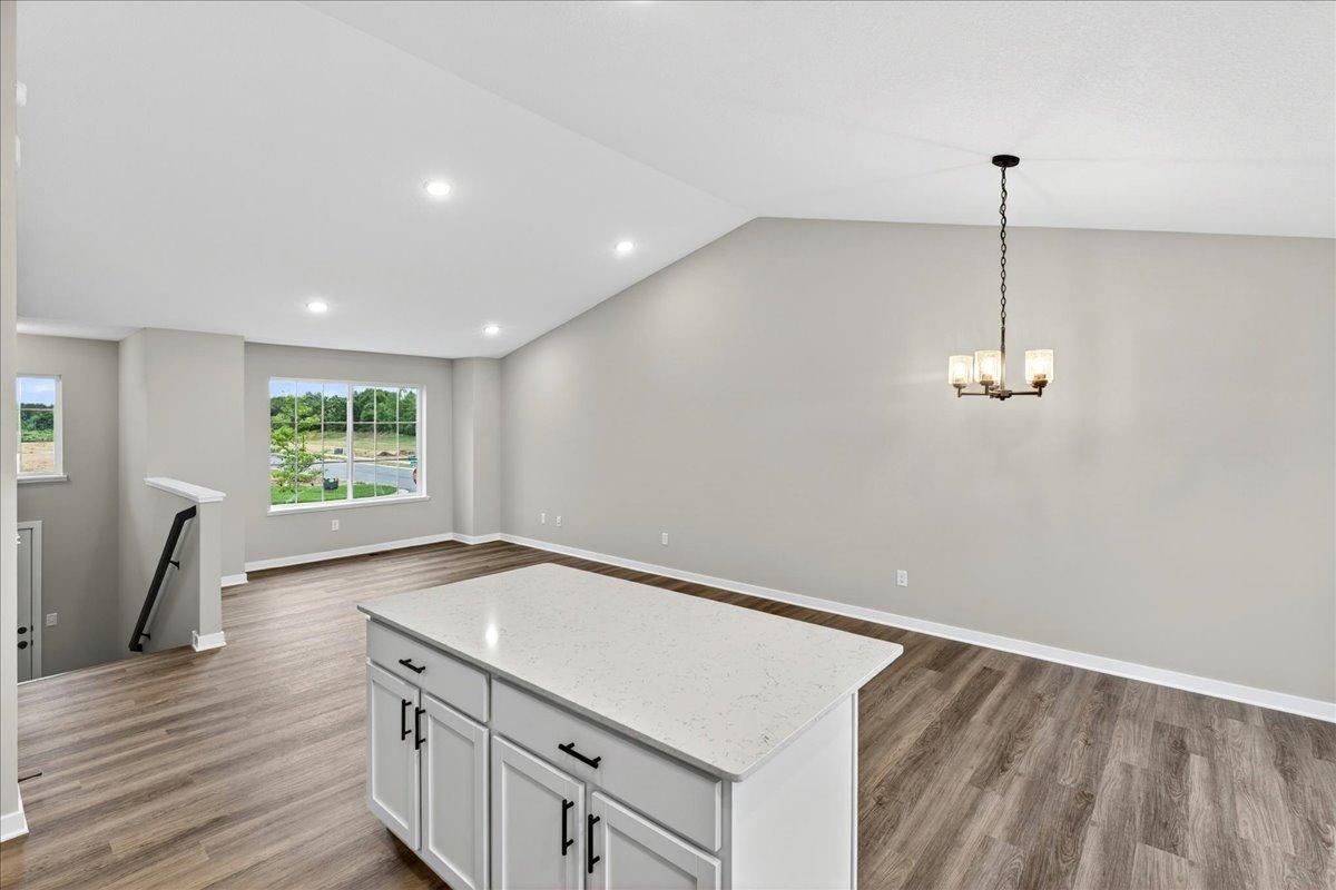 Photo taken of another home with similar plan and finishes.