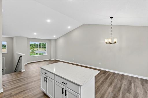 Photo taken of another home with similar plan and finishes.