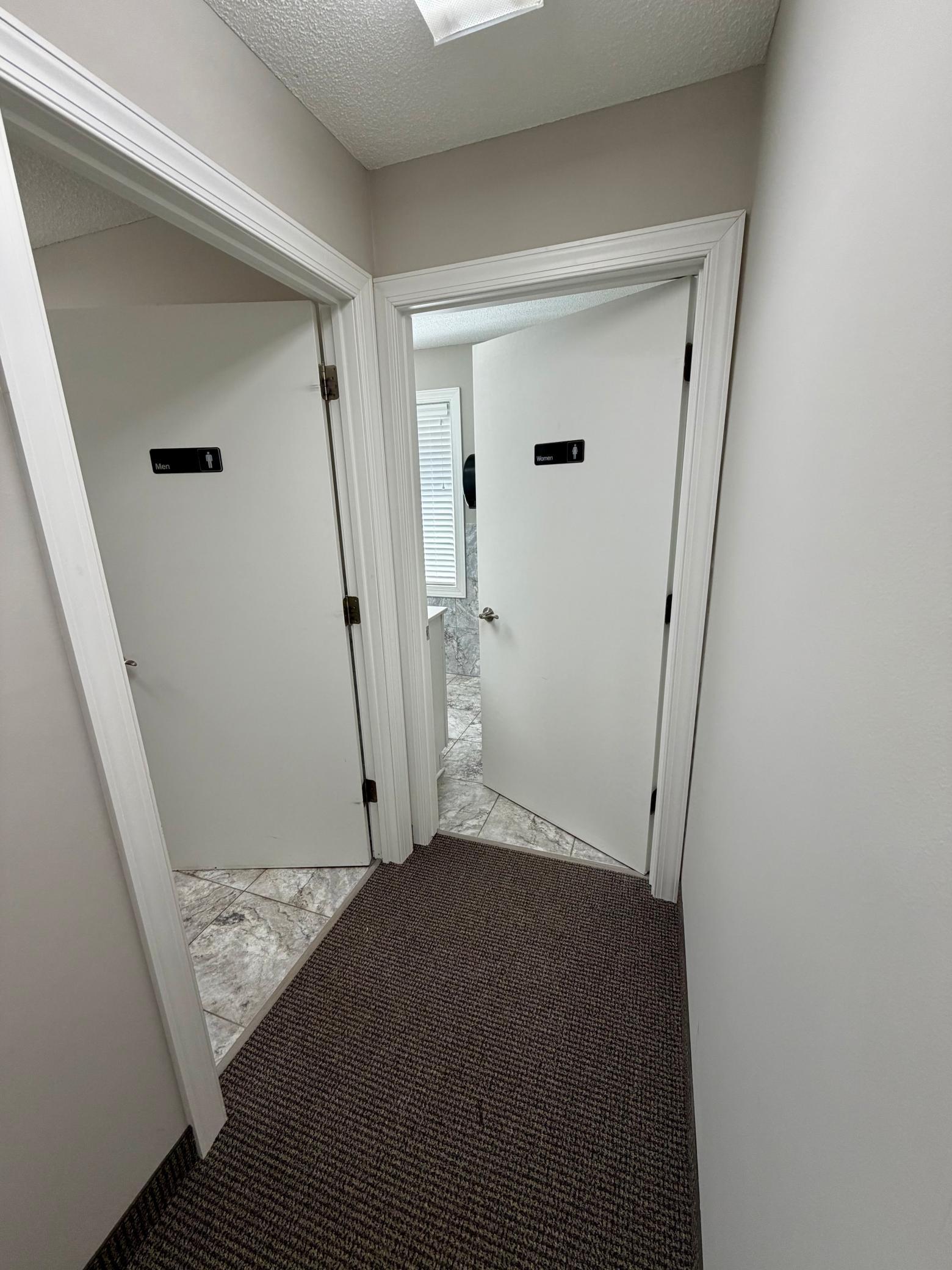 Unit A - Shared Bathrooms