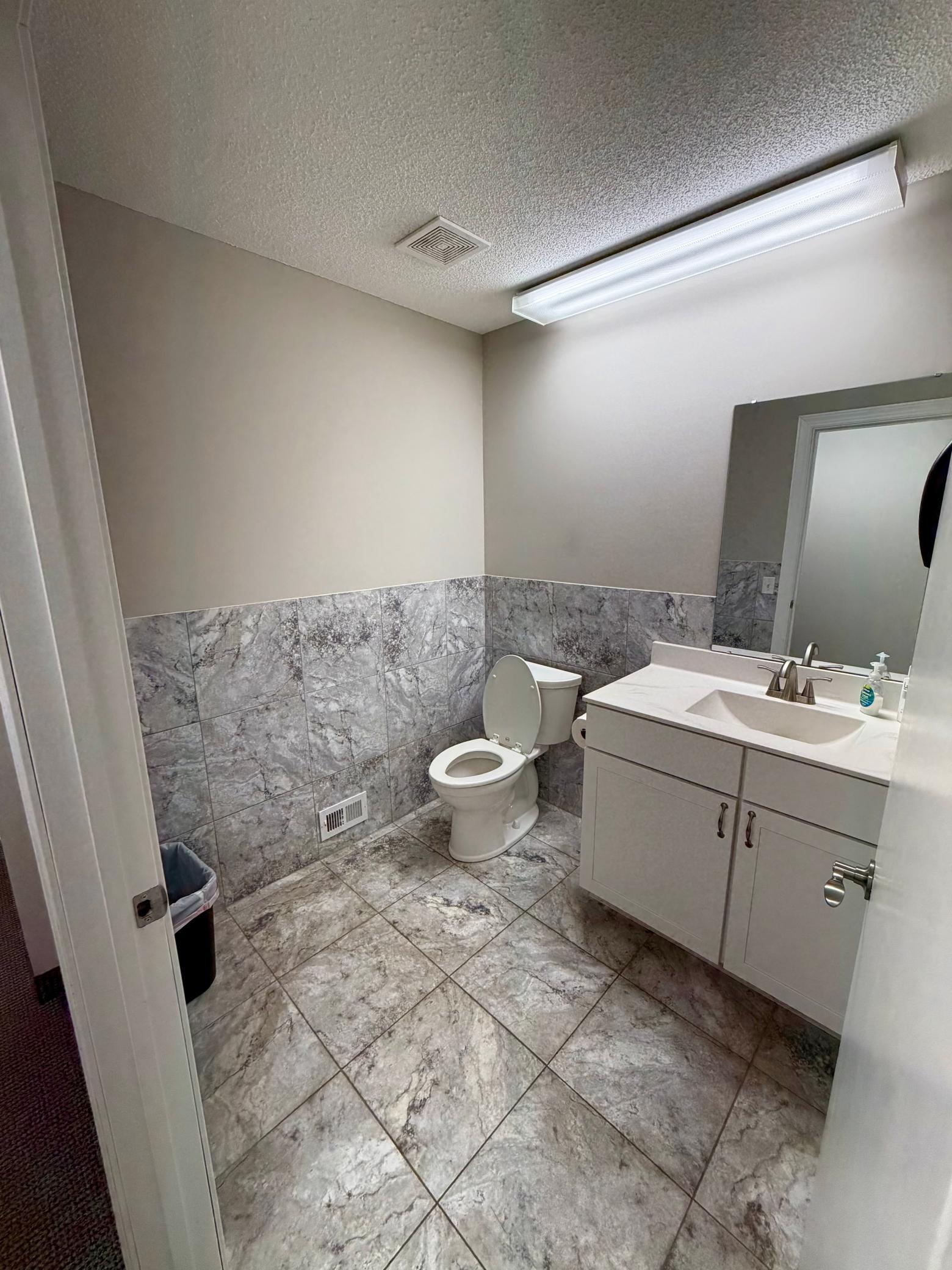 Unit A - Shared Bathrooms