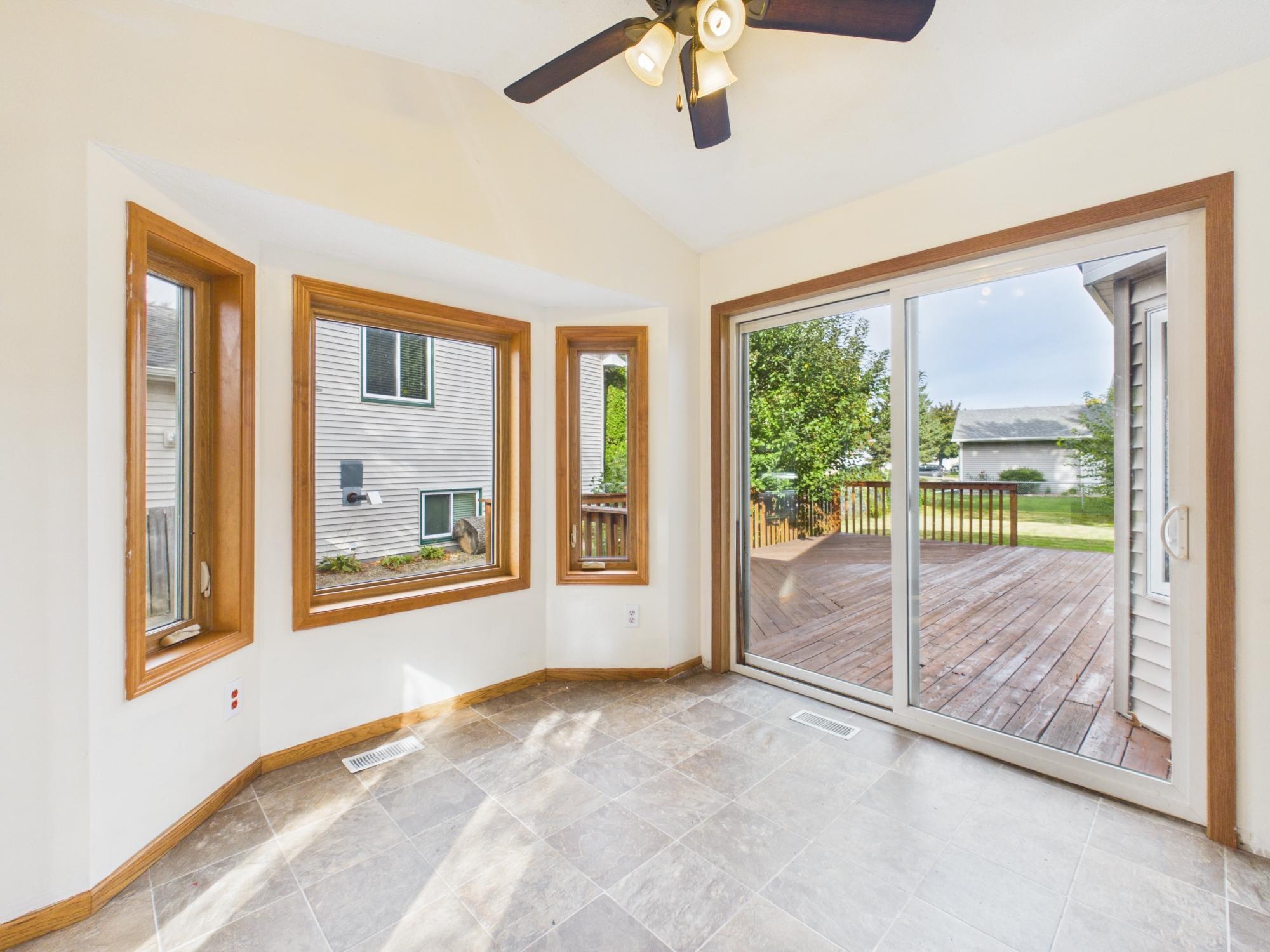 From the eat-in kitchen, go to the 23x16 deck