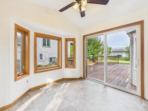 From the eat-in kitchen, go to the 23x16 deck
