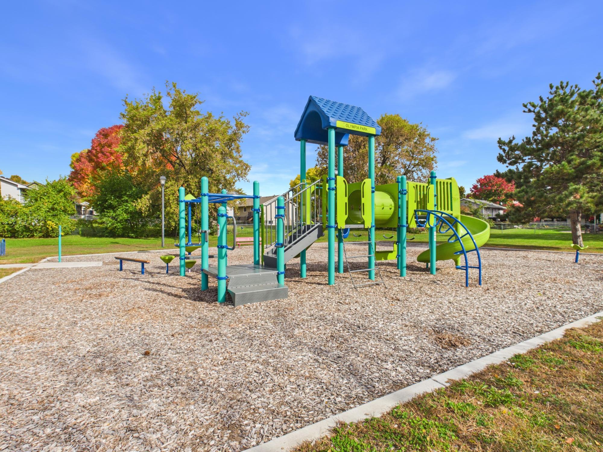 Enjoy the park just a few steps away!