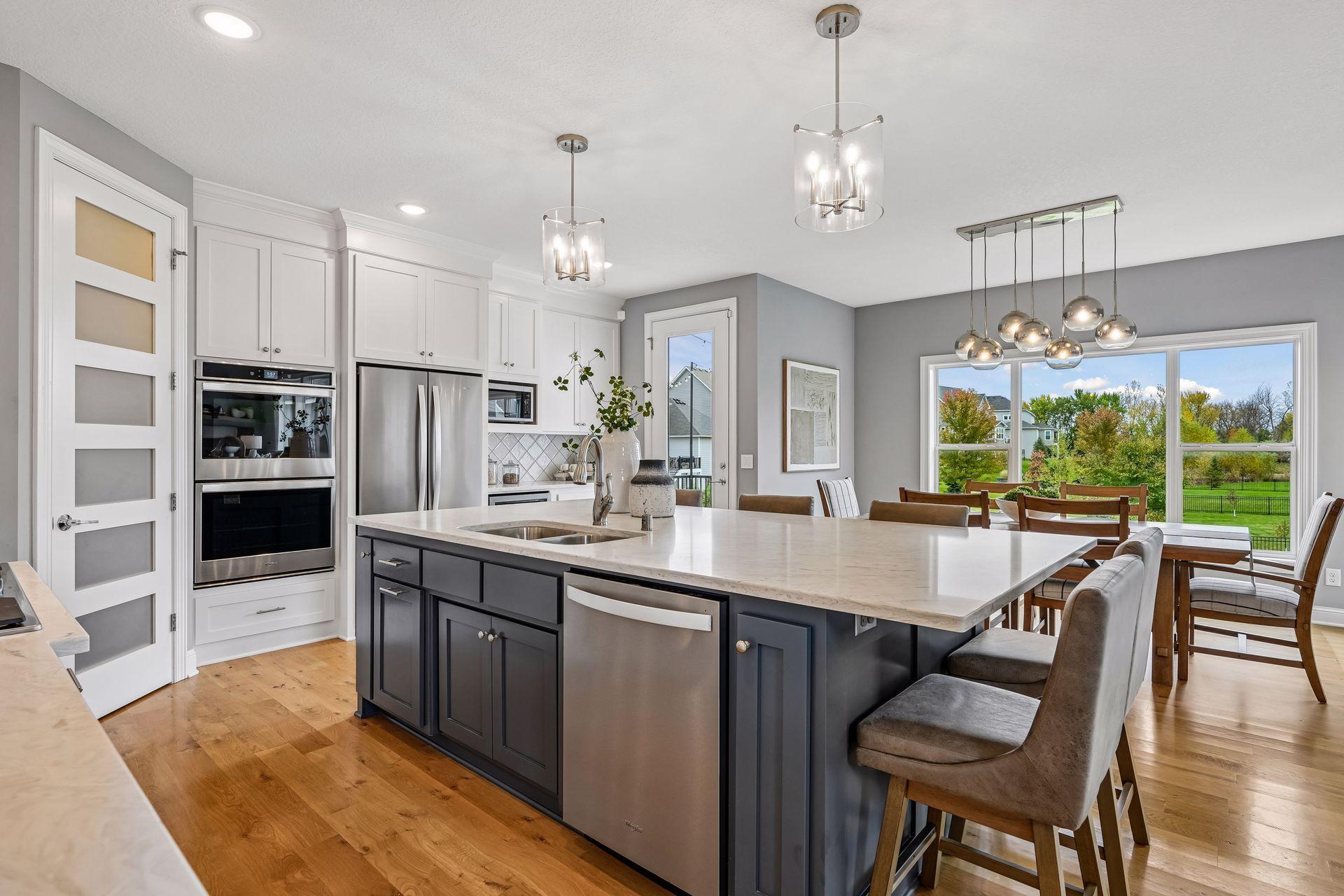 You will love the thoughtfully designed specialty cabinetry, including dedicated storage for cookware, baking sheets, utensils, and linens, adding everyday luxury and effortless functionality.