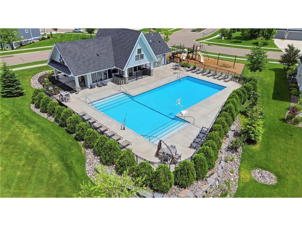 Enjoy access to the community clubhouse, outdoor pool, gathering spaces, and playground just steps from home.
