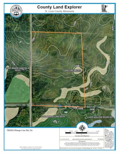 TBD 28.9 Rangeline Road, Orr, MN 55771