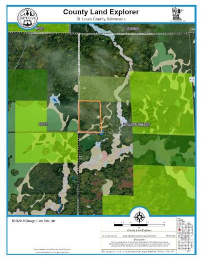 TBD 28.9 Rangeline Road, Orr, MN 55771