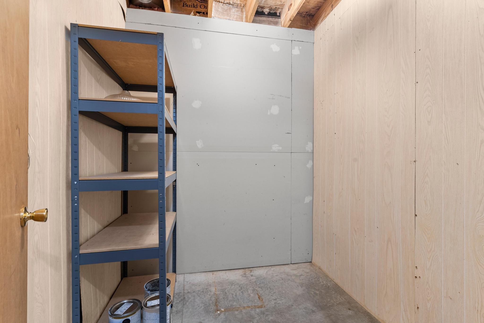 Lots of good storage space