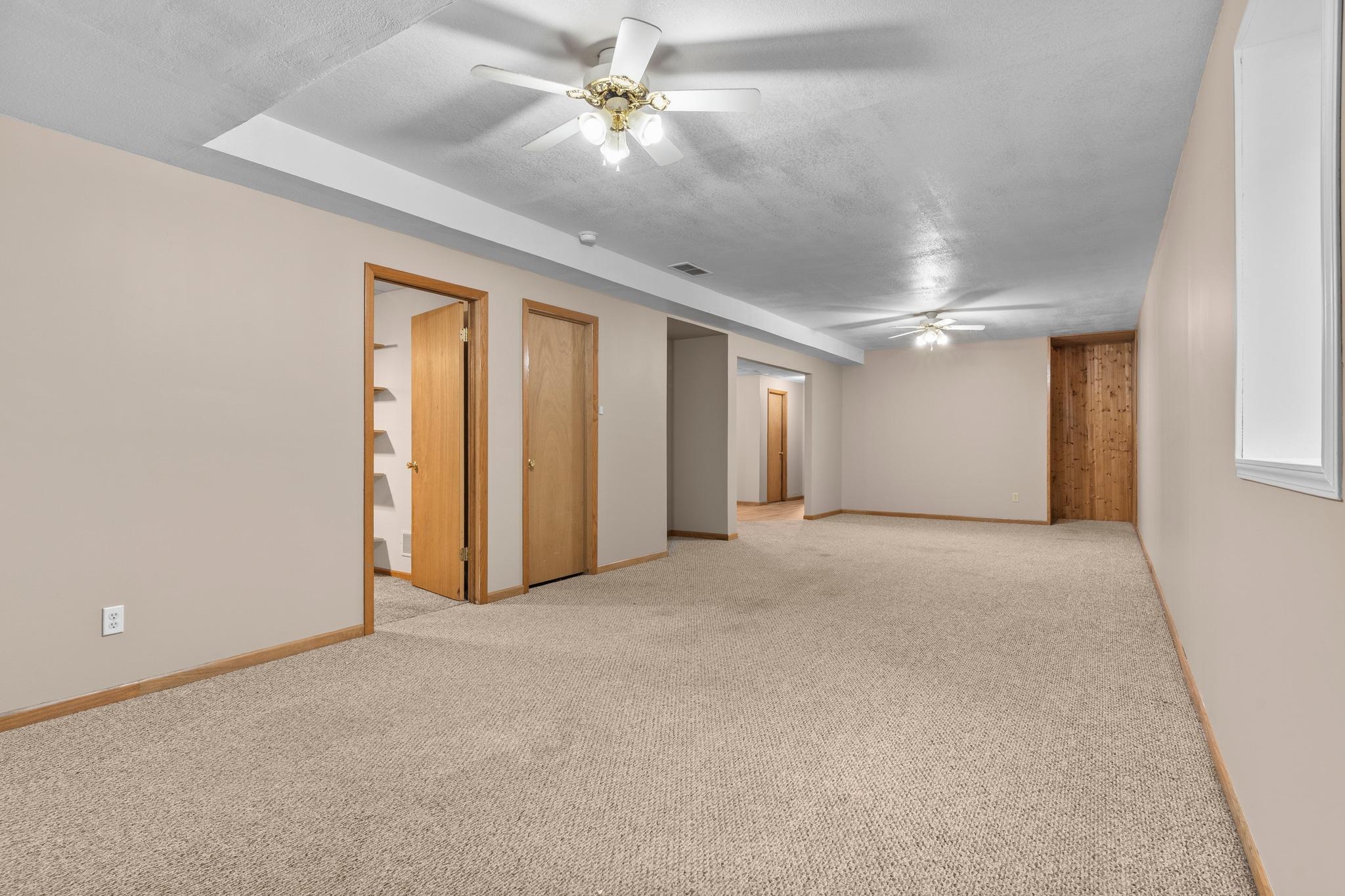 Painted Lower Level Family Room